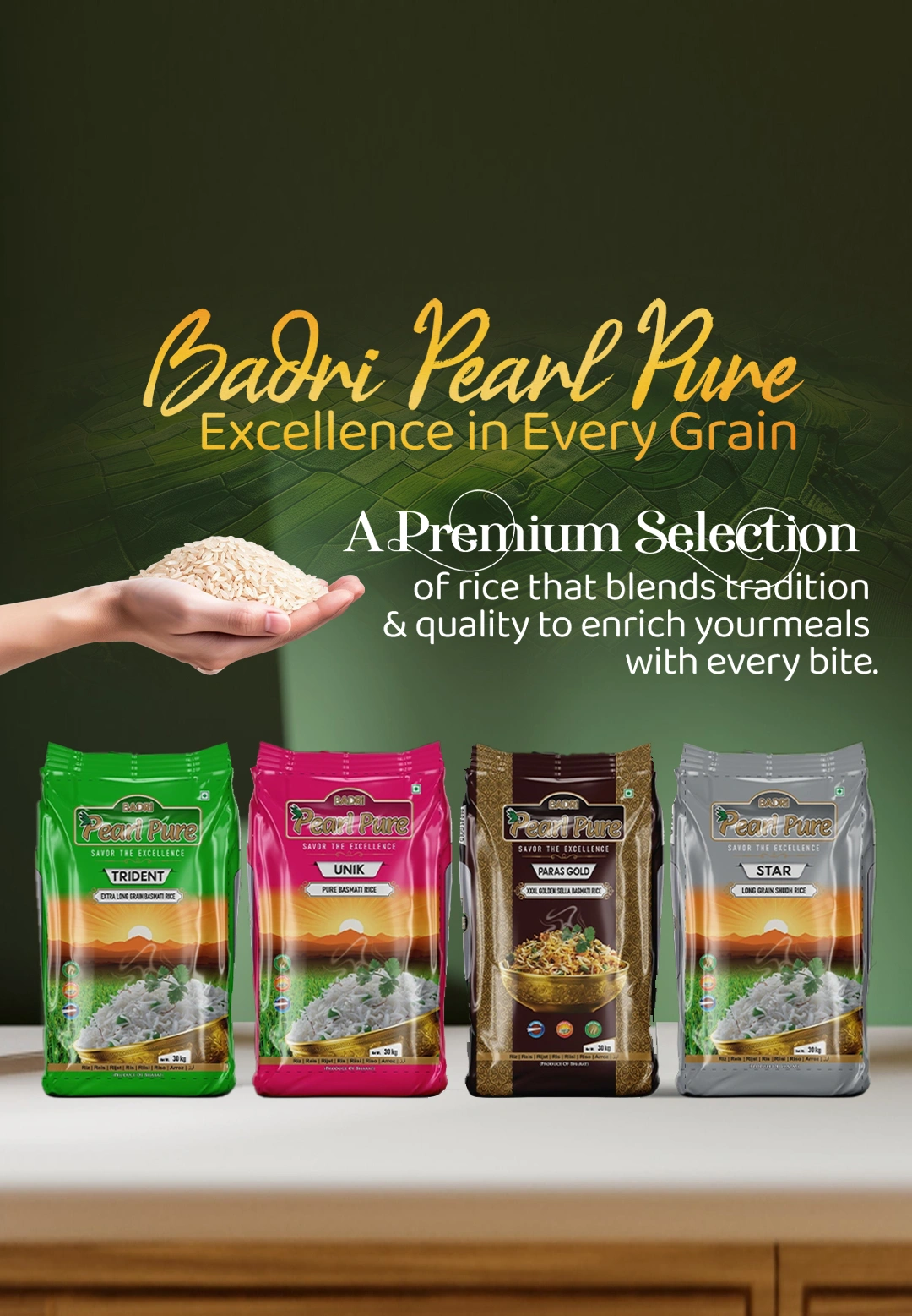 Badri pearl pure excellence in every grain