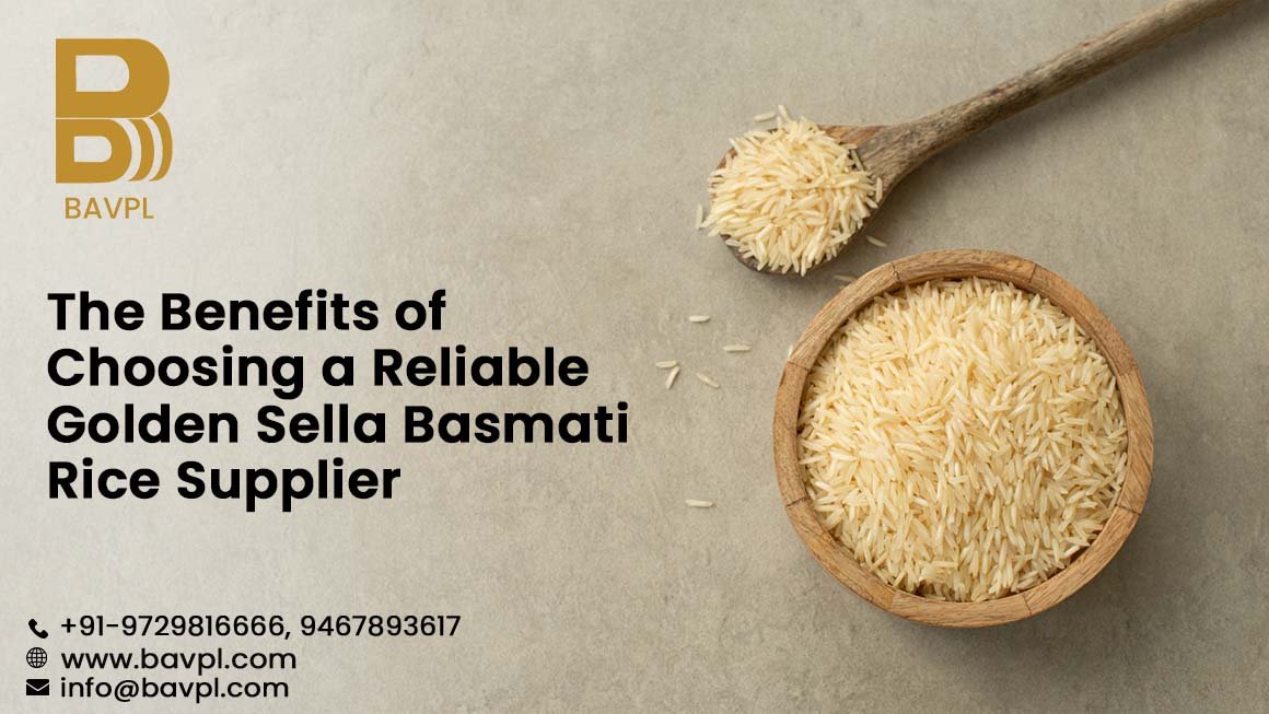Golden Sella Basmati Rice Supplier
